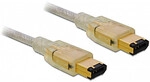 DELOCK FireWire-Kabel FW400 6Pin -> FW400 6Pin St/St 3.00m