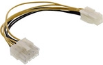 InLine&reg; Stromadapter intern, 4pol ATX1.3 Netzteil zu 8pol ATX2.0 Mainboard