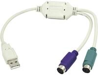 Logilink Adapter USB A > PS/2 0.20m