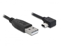 DELOCK USB Kabel A -> Mini-B St/St 0.50m 90&deg;
