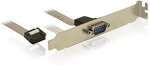 DELOCK Slotblech 1x D-Sub9