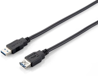 Equip 128399 USB Kabel USB 3.2 Gen 1 (3.1 Gen 1) 3 m USB A Schwarz