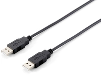 Equip 128870 USB Kabel USB 2.0 1,8 m USB A Schwarz