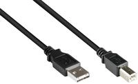 Good Connections USB2.0 Kabel EASY A-B schw. 3m