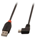 Lindy 31972 USB Kabel USB 2.0 2 m USB A Mini-USB B Schwarz