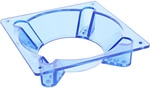 InLine&reg; L&uuml;fteradapter, 120mm auf 70/80/90mm, f&uuml;r CPU-K&uuml;hler, Acryl