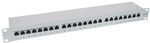 InLine&reg; Patchfeld Cat.6, 24-fach, 48,26cm (19), 1HE, lichtgrau, RAL7035