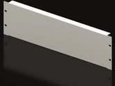 RITT 19"-Blindpanel 3HE 1=2 DK7153035 RAL7035