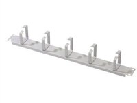 DIGITUS Rangierpanel 1HE 5x Ringe 40x60mm grau