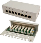 Patchpanel 8P CAT6 LogiLink gr