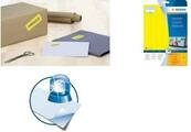 HERMA Etiketten A4 gelb 25,4x10 mm Papier matt 3780 St.
