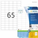 HERMA Adressetiketten Premium A4 wei&szlig; 38,1 x 21,2 mm 1625St.