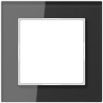 JG Rahmen 1fach AC 581 GL SW A creation schwarz