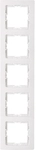 KOPP Abdeckrahmen 5fach 308302008 HK5 arktis-weiss