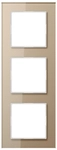 JG Rahmen 3fach AC583GLCH champagner