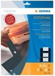 HERMA Fotosichth&uuml;llen 90 x 130 mm quer schwarz 10 H&uuml;llen