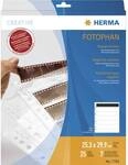 HERMA Negativh&uuml;llen transparent f&uuml;r 10 x 4 Streifen 100 St.