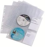 DURABLE CD/DVD COVER light M Pck a 10 Taschen transparent