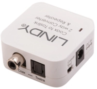 Lindy 70411 Kabeladapter Toslink RCA Wei&szlig;