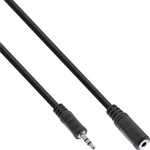 InLine&reg; Klinke Verl&auml;ngerung, 3,5mm Klinke Stecker / Buchse, Stereo, 5m