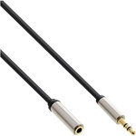 InLine&reg; Slim Audio Kabel Klinke 3,5 mm ST/BU, Stereo, 10 m