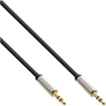 InLine&reg; Slim Audio Kabel Klinke 3,5mm ST/ST, Stereo, 3m