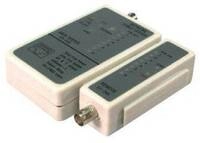 Logilink Kabeltester Netzwerk RJ45/BNC Stecker