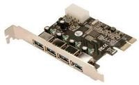 Logilink PCI Express Karte, 4x USB 3.0