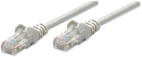 INTELLINET Patchkabel RJ45 U/UTP Cat6 2.00m Hebelschutz grau