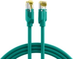 RJ45 Patchkabel Cat.6A S/FTP LSZH, Draka UC900 TM31 gr&uuml;n 5m