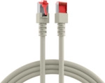RJ45 Patchkabel Cat.6 S/FTP LSZH, grau 1m