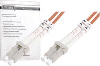 DIGITUS LWL Patchkabel LC -> LC 2.00m Multimode Duplex OM3