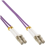 InLine&reg; LWL Duplex Kabel, LC/LC, 50/125&micro;m, OM4, 1m