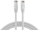 RJ45 Patchkabel Cat.5e U/UTP PVC, CCA wei&szlig; 1,5m