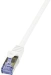 Logilink Patchkabel CAT6A S/FTP AWG26 PIMF 2,00m wei&szlig;