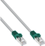 InLine&reg; Crossover Patchkabel, SF/UTP, Cat.5e, grau, 1m