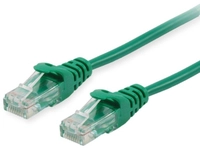 Equip Patchkabel Cat6 U/UTP 2xRJ45 3.00m gr&uuml;n PVC Polybeutel