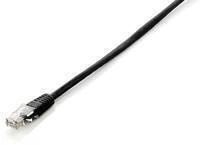 Equip Patchkabel Cat6 U/UTP 2xRJ45 20.00m schwarz PVC Polybeutel