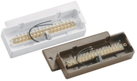 ABUS Aufputz-L&ouml;tverteiler 16- VT4000W polig weiss VdS-C VT4000W