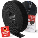 LTC ROLL STRAP, Doppelseitige Klettbandrolle, 3m schwarz