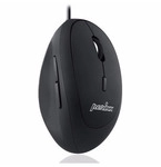 Perixx PERIMICE-519, kleine ergonomische Rechtsh&auml;nder-Maus, USB-Kabel, schwarz
