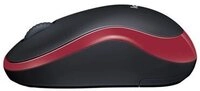 Logitech Wireless Mouse M185 red