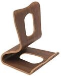 TERRATEC Tabletst&auml;nder Holzeins braun Echtholz