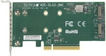 Supermicro AOC-SLG3-2M2 interface cards/adapter