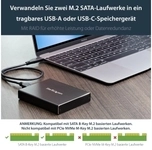 STARTECH M.2 NGFF SATA Festplattengeh&auml;us