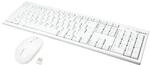 Logilink Tastatur Wireless 2,4GHz mit Maus white