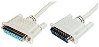 DIGITUS Verl&auml;ngerungskabel D-Sub25/St > D-Sub25/Bu 2.0m Polybeutel