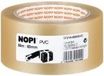 tesa NOPI Pack PVC gepr&auml;gt 66m 50mm transparent