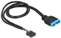 DELOCK USB3.0 Kabel Pinheader 19pin -> 8pin St/Bu 0.4