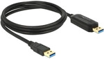 DeLOCK 1.5m, USB 3.0-A - USB 3.0-A USB cable